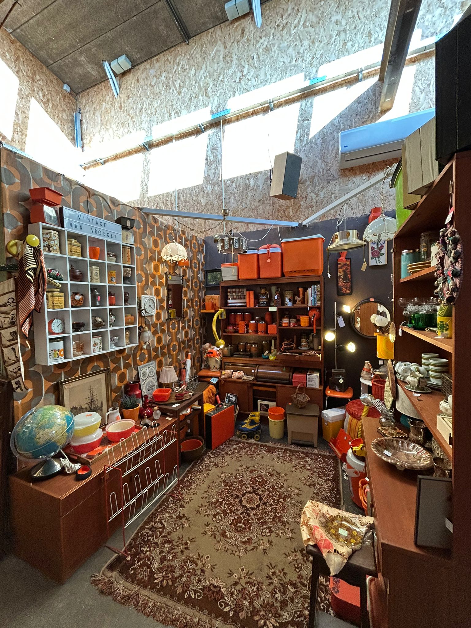 Vintage van Vroeger woonkamer